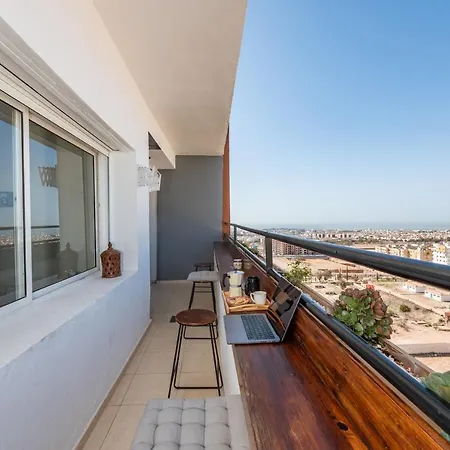 Appartement en résidence avec piscine Agadir Extérieur photo